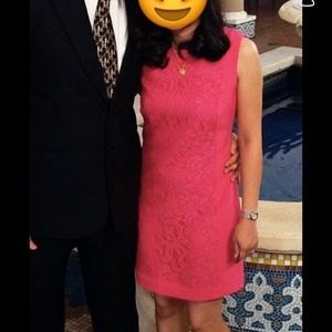 Pink Lace Dress Size 0-2 Studio One NY